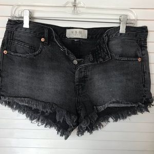 Free People Denim shorts